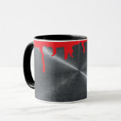 Team Stefan Vampire Lips Kaffee Tasse (Vorderseite Links)