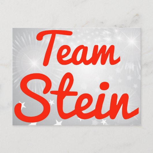 Team Stein Postkarte (Vorderseite)