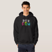 Team STEM Science Technology Engineering Match Tea Hoodie (Vorne ganz)