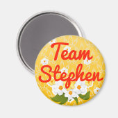 Team Stephen Magnet (Vorderseite/Rückseite)