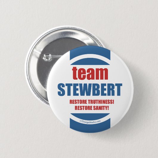 Team Stewbert - Knopf Button (Vorne & Hinten)