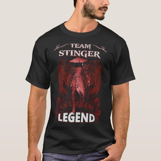 Team STINGER - Ein endloses LEGEND T-Shirt (Vorderseite)