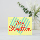 Team Stratton Postkarte (Stehend Vorderseite)