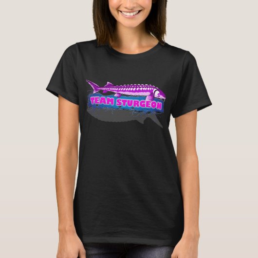 Team Sturgeon - Russisch T-Shirt (Vorderseite)