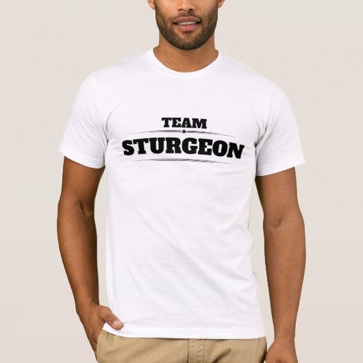 TEAM STURGEON T-Shirt (Vorderseite)