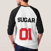 Team Sugar Baseball T-Shirt (Rückseite)