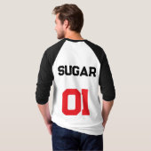 Team Sugar Baseball Tee (Schwarz voll)