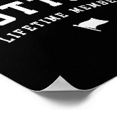 Team Sutton Lebenslanges Mitglied Lustiger Name Su Poster (Ecke)