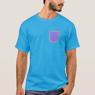 Team-T-Shirt (rosa und gelb) T-Shirt