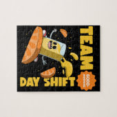 Team Tagschicht Puzzle (Horizontal)