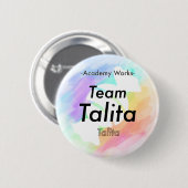 Team Talita - Schaltfläche für Akademiker Button (Vorne & Hinten)