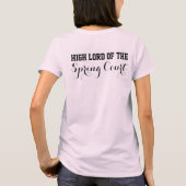 Team Tamlin ACOTAR T-Shirt (Rückseite)