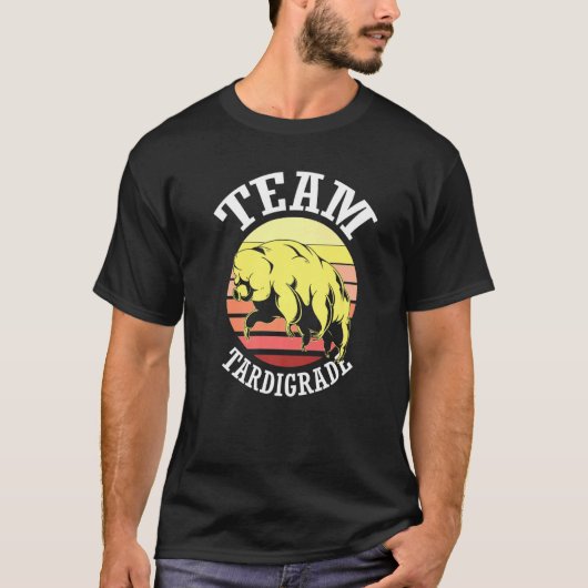 Team Tardigrade Moss Piglet Science Tardigrade T-Shirt (Vorderseite)