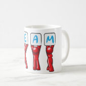 Team-Tasse Kaffeetasse (VorderseiteRechts)
