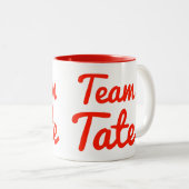 Team Tate Zweifarbige Tasse (VorderseiteRechts)