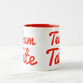 Team Tate Zweifarbige Tasse (Mittel)