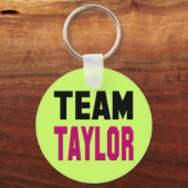 Team Taylor Schlüsselanhänger (Vorderseite)