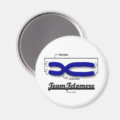 Team Telomere (Biologie-Spaß) Magnet (Vorderseite/Rückseite)