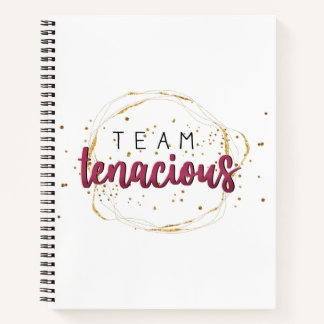 Team Tenacious Notebook Notizblock