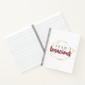 Team Tenacious Notebook Notizblock (Innenseite)