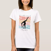 Team Tennessee Gymnastik 2023 T-Shirt (Vorderseite)