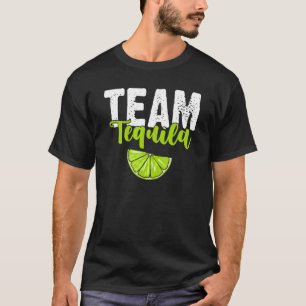 Team Tequila mit Limonem, grünem Salz T-Shirt