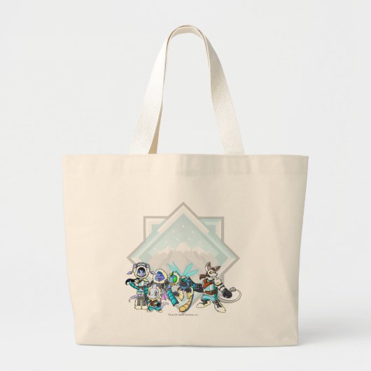 Team-Terror-Gebirgsgruppe Jumbo Stoffbeutel (Vorne)