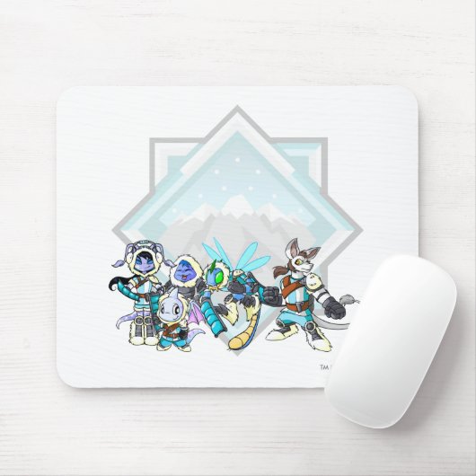 Team-Terror-Gebirgsgruppe Mousepad (Mit Mouse)