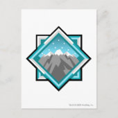 Team Terror Mountain Logo Postkarte (Vorderseite)