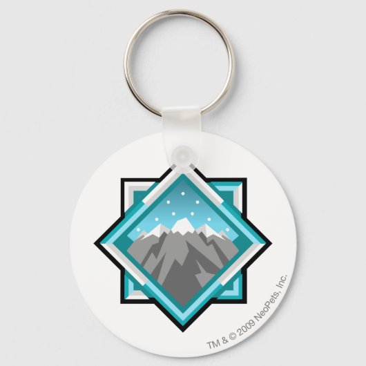 Team Terror Mountain Logo Schlüsselanhänger (Vorderseite)