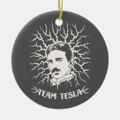 Team Tesla Keramikornament (Vorne)