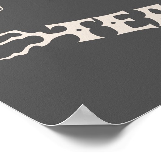 Team Tesla Poster (Ecke)