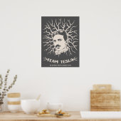 Team Tesla Poster (Küche)