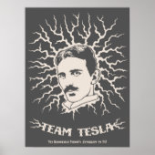 Team Tesla Poster (Vorne)