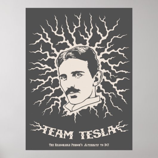 Team Tesla Poster (Vorne)