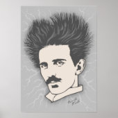 Team Tesla Static Hair Poster (Vorne)