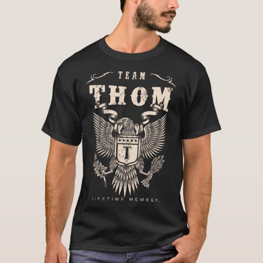 TEAM THOM Lifetime Member. T-Shirt (Vorderseite)