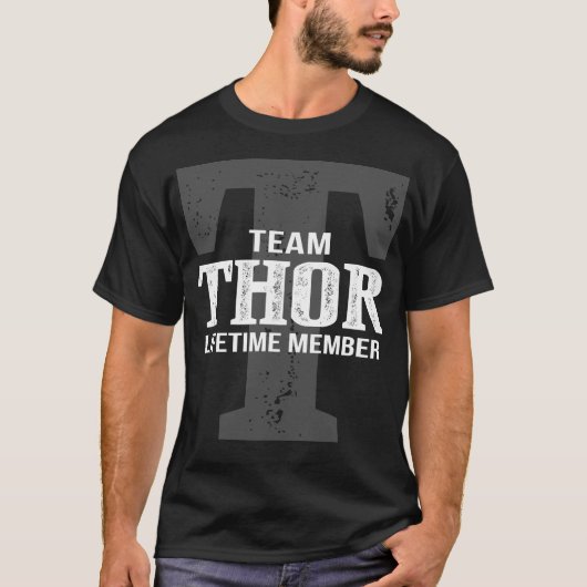 Team THOR Lifetime-Member T-Shirt (Vorderseite)