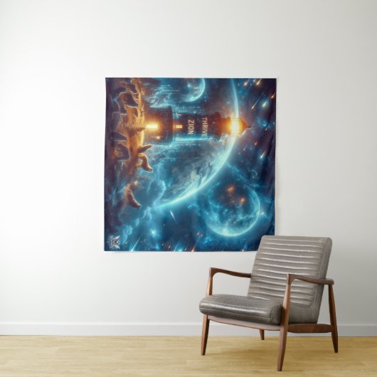 Team Thrive Wall Wandteppich (Beispiel (Horizontal))