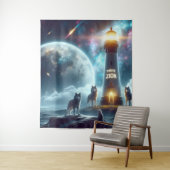 Team Thrive Zion Wall Wandteppich (Beispiel)