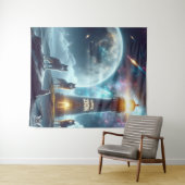 Team Thrive Zion Wall Wandteppich (Beispiel (Horizontal))