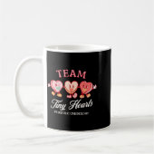 Team Tiny Heart Pediatric Cardiology Candy Heart V Kaffeetasse (Links)