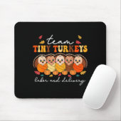 Team Tiny Turkeys Labor And Delivery Nurse Thanksg Mousepad (Mit Mouse)