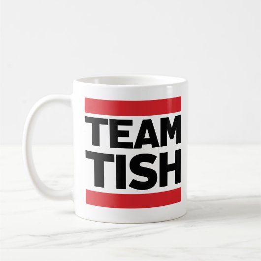 Team Tish Kaffeetasse (Links)