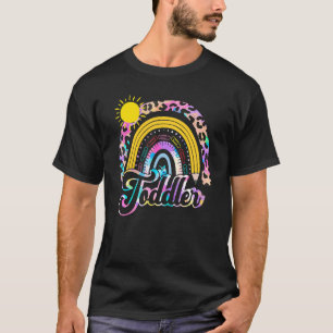 Team Toddler Squad Zurück zur Schule Regenbogen Ki T-Shirt