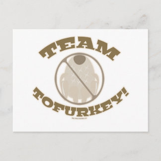 Team Tofurkey Postkarte
