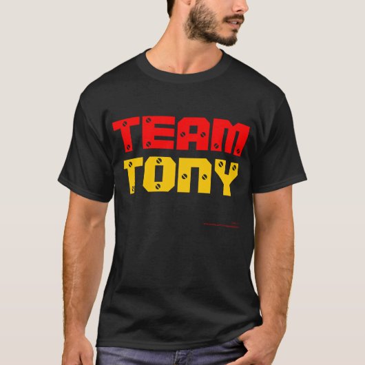 Team Tony T-Shirt (Vorderseite)