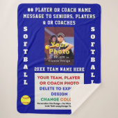 Team, Trainer oder Geschenke zum SENIOR NIGHT für Sherpadecke (Vorderseite)