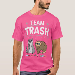 Team Trash Opossum Raccoon Mülleimer Fun Dumpster T-Shirt