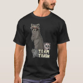 Team Trash Opossum Raccoon Rat, Gartenanlage für l T-Shirt (Vorderseite)